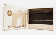 Handmade Black Leather Bifold Wallet Durable, Stylish, with Card Slots Cash