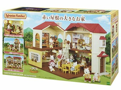 Epoch House with the Red Roof (Sylvanian Families) NEU aus Japan