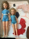 Vintage TAMMY by Ideal Doll w/PEPPER , Lots Of Clothes & Carry Case 👀
