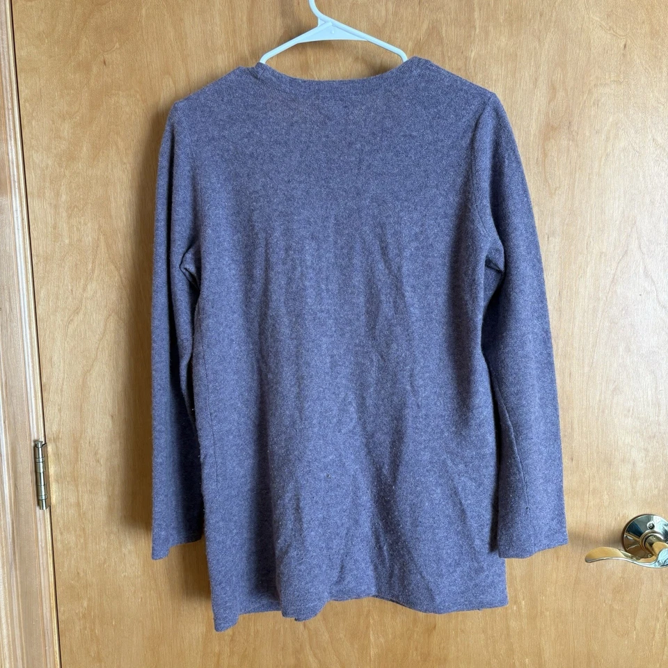 J. Jill Wool Cashmere Blend Tunic Knit Sweater Pockets Cottagecore S Capsule - Image 3 of 4