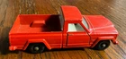 Matchbox Series #71 Red Jeep Gladiator 1965 Lesney England Diecast 1:64 Doors