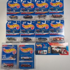 Vtg 90s-00s Hot Wheels Lot of 12 NIP Die Cast Cars First Editions Race Team IV