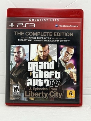 Grand Theft Auto IV Sony Playstation 3 PS3 The Complete Edition  NO MAP