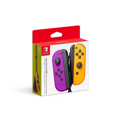 Nintendo Switch 本体 Joy-Conイエロー/パープル Nintendo Switch Neon Purple Joy-Con with Wrist Strap for sale
