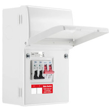 BG Garage Kit Consumer Unit CFUGAR2 Metal Enclosure 100A IP20 Consumer Unit