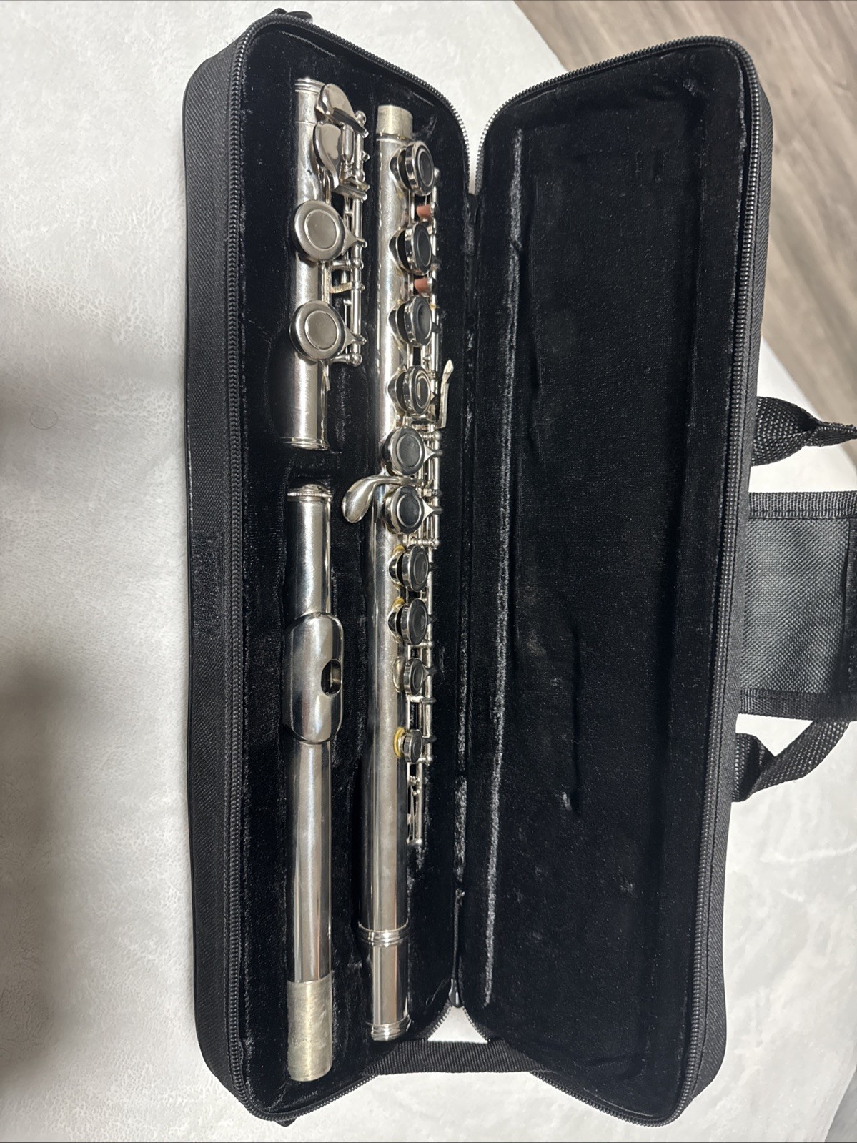 Flute, Used In Very Good Condition Made By Moon angel with cleaning rods 