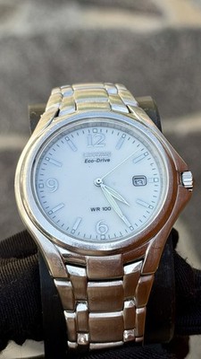 Citizen Eco-Drive 40mm Steel Date Bracelet Original