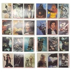 1980 Topps Star Wars Empire Strikes Back Burger King 12 Card Uncut Panel Set