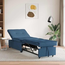 Sofa Bett Schlafsessel Schlafsofa Klappbett Einzelsessel Gästebett Stoff