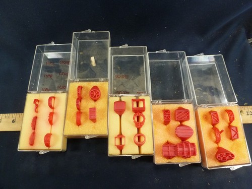 (24) Vintage Lost Wax Casting Jewelry Molds Rings