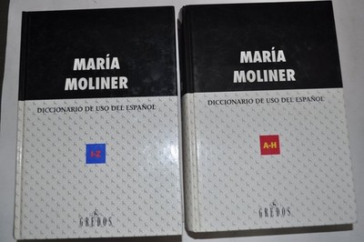 Diccionario de uso del Espanol (2 Volumes) by Moliner Ruiz
