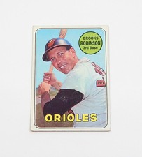 1969 Topps Brooks Robinson #550 Orioles Vg/Ex