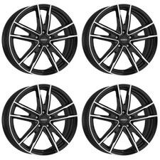 4 Dezent Kf Dark Wheels 7.0jx18 5x114.3 For Lexus Nx Ux 18 Inch Rims