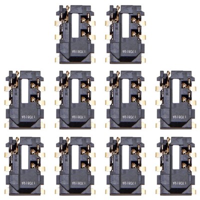 10 PCS Earphone Jack for Huawei P Smart Plus 2018, For Huawei P Smart Plus 2018