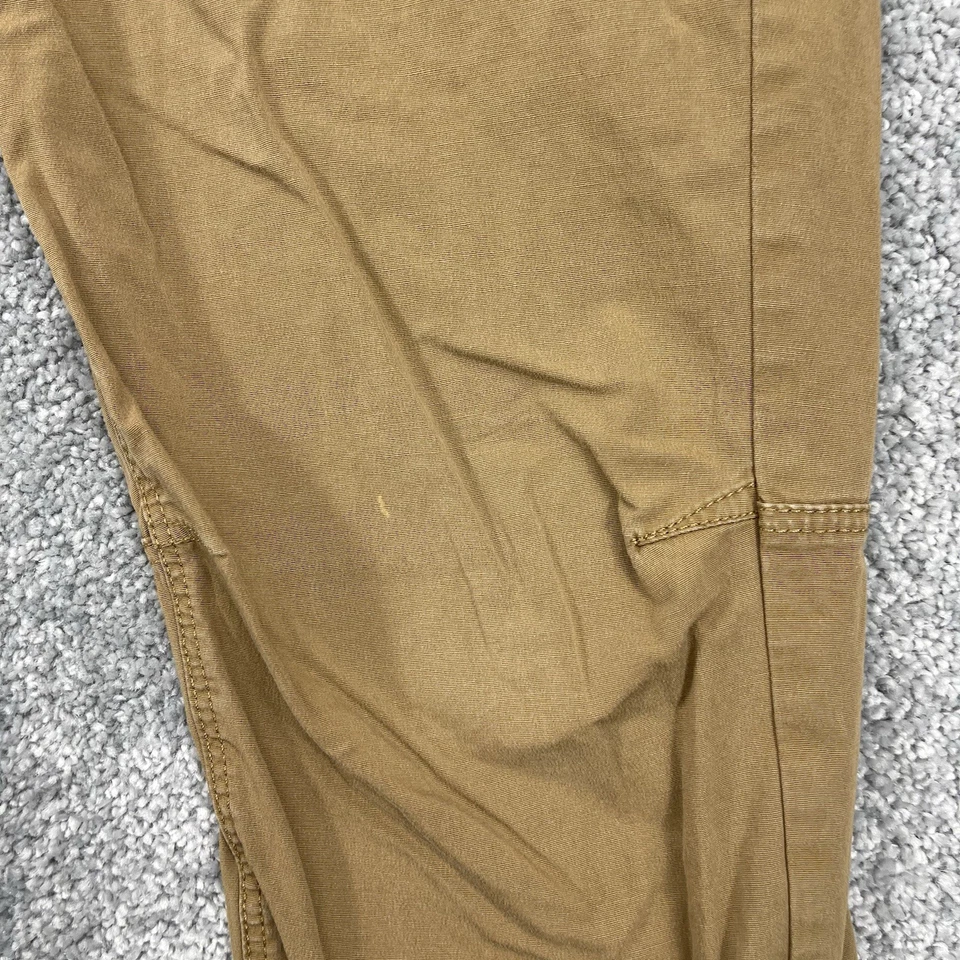 Pantalones cargo Mountain Hardwear para mujer 4x36 beige con cinturón al aire libre senderismo bolsillos Foto 4 de 4