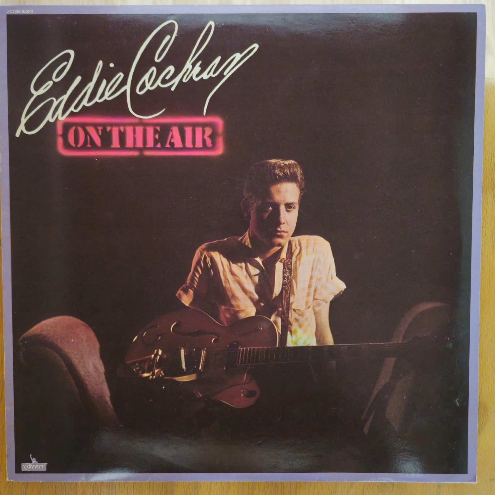 Eddie Cochran On The Air Vinyle LP Rock’n’Roll Liberty 1981 33t