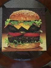 Hallmark Springbok Pass The Ketchup Jigsaw Puzzle Ode To A Hamburger Complete