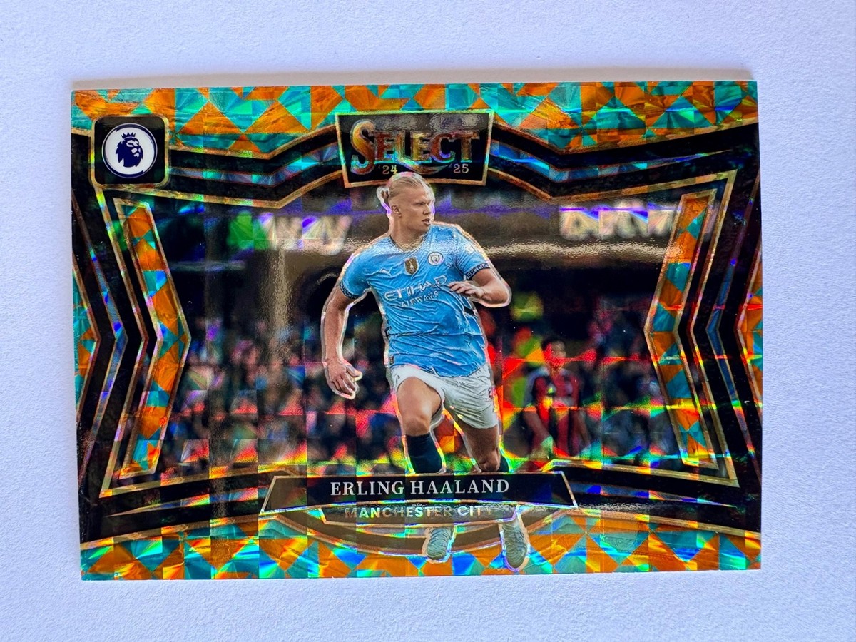 2024-25 Select Erling Haaland Field Level Tessellation Prizm