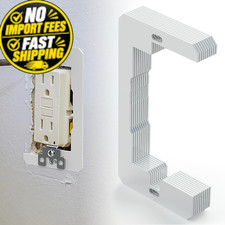 Wuno Shop 10 Pcs Wall Plate Spacer, Outlet Spacers for 10 pieces, White