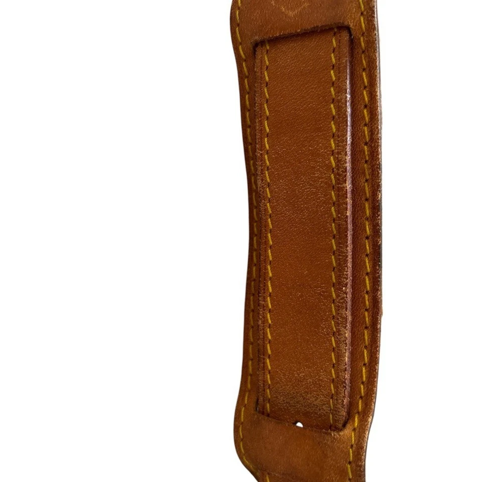 Vintage Louis Vuitton brown leather strap - Image 4 of 4