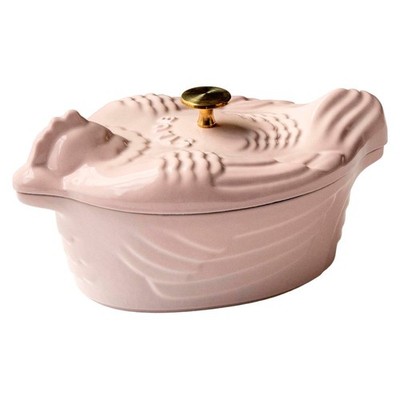 Staub Small Chicken Cocotte Sorbet Rose Pink 0.25L Limited New | eBay