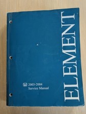 2003-2004 Oem Honda Element Factory Shop Service Manual 61scv02 2003-2004 Oem Honda Element Factory Shop Service Manual 61scv02
