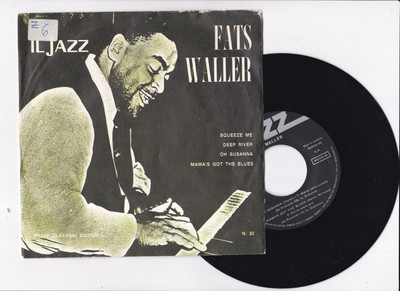 Schallplatte 45 Umdrehungen Jazz Nummer 20 Fats Waller SCD6