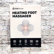 EMSense Pulsating Heating Foot Massager XBL-868  Relaxing Nerve Neuropathy New