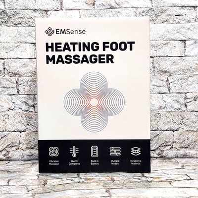 EMSense Pulsating Heating Foot Massager XBL-868  *Relaxing Nerve Neuropathy *New
