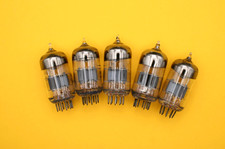 6N2P Hi-Fi Tubes Gold Grid NOS ECC83 12AX7 NEW Lot of 5