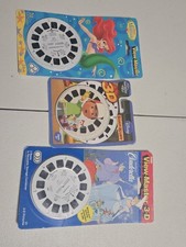 View Master 3D Reels Lot Handy Manny Cinderella Little Mermaid All New