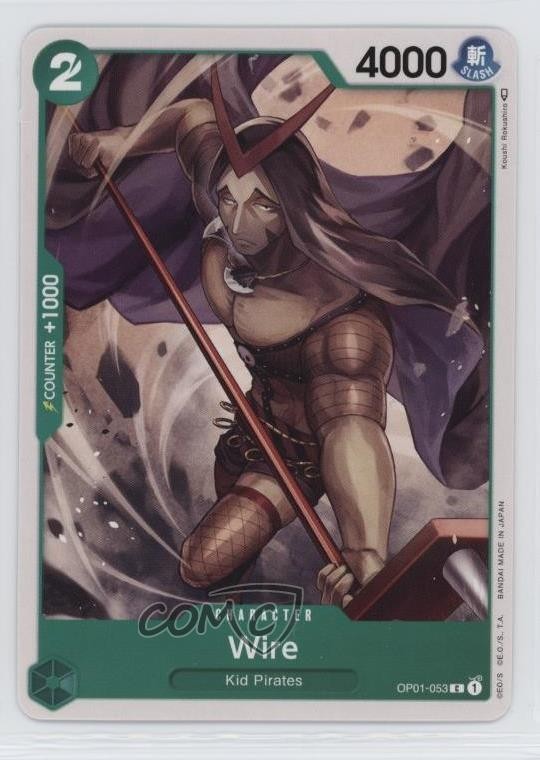 2022 One Piece Card Game: Romance Dawn OP01 Wire #OP01-053