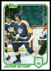 1981 Topps Hockey West Charlie Simmer #130 PSA 9