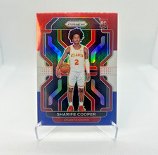 Sharife Cooper RC - 2021-22 Panini Prizm Red White and Blue Prizm #280
