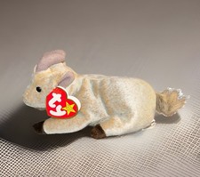 NWT Vintage Ty Beanie Baby 1998 Retired Goatee the Goat Plush