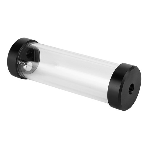 Computer Water Tank Cylindrical PC Cooling System 3‑Hole POM Cover Built‑in NEW - Afbeelding 5 van 12