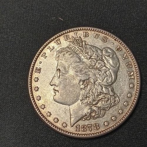 1878 7/8TF STRONG Morgan Silver Dollar XF Details