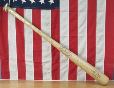 Vintage 1960s Southern Assoc.Mfgrs 4 Bagger Wood Baseball Bat Hank