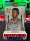 2025-26 Panini Signature Series VJ Edgecombe Rookie Autograph /49 - PHI 76ers RC