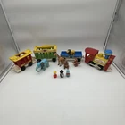 Vintage Fisher-Price Play Family Circus Train #991 COMPLETE 1973 Working Horn!