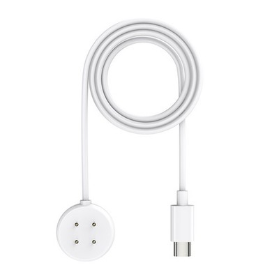 White Magnetic Charger Type-C Charging Cable Station For Google Pixel Watch 2.