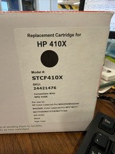 HP 410X/CF410X Black High Yield Toner Printer Cartridge M452 M477