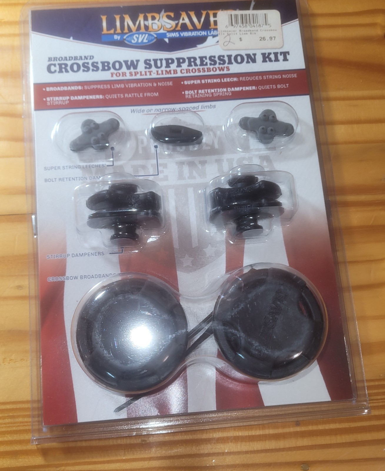 Suppression Kit 4187,  Split Bows , New