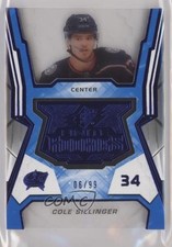2021-22 SPx Finite Rookies Platinum 6/99 Cole Sillinger #F-49 a3q