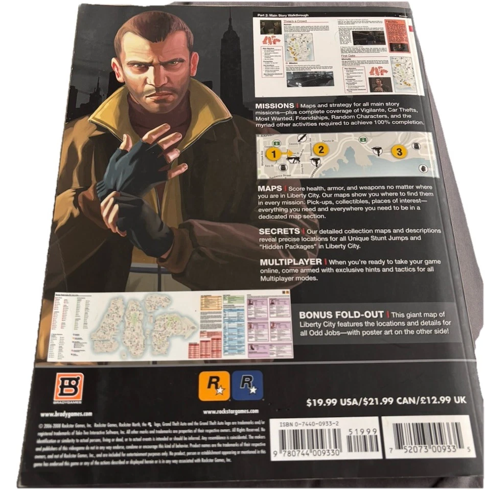 grand theft auto 4 official strategy game guide book brady games - Image 4 of 4