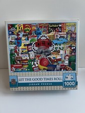 Master Pieces FlashBacks Let The Good Times Roll 1000 Piece Puzzles, New Unopen