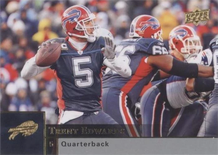 2009 Upper Deck Trent Edwards #25