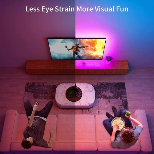 Gaming Lights, 6.6ft USB | Powered LED Strip Lights with Remote Controller AU - Picture 2 of 8