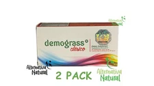 2 PACK!! DEMOGRASS CLASICO - 100% Original - Weight Loss Supplement 60 Caps