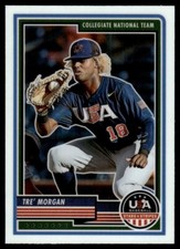 2023 Panini Stars & Stripes #78 Tre' Morgan Rookie Team USA